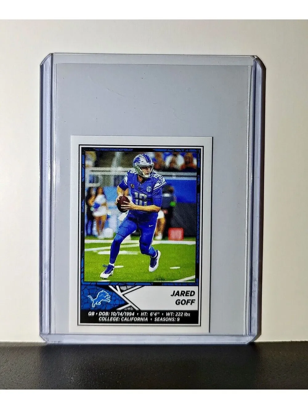 Jared Goff 2024 Panini NFL Sticker #379 Detroit Lions